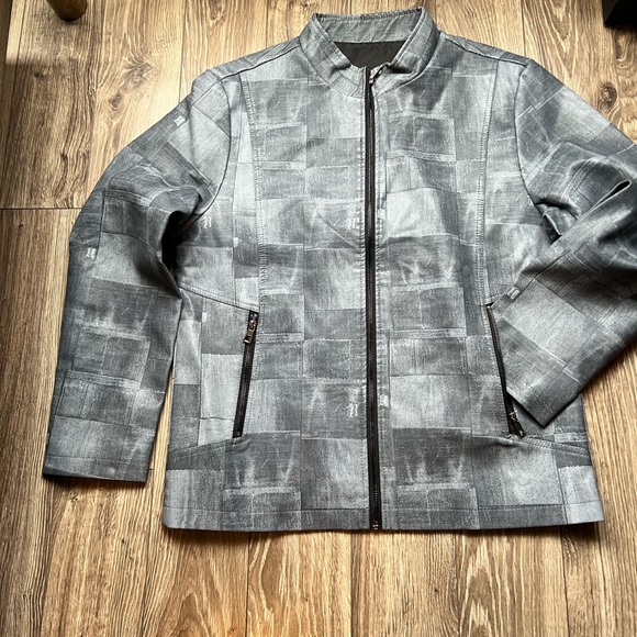 Grey leather jackets in M and L size - Picture 1 of 4
